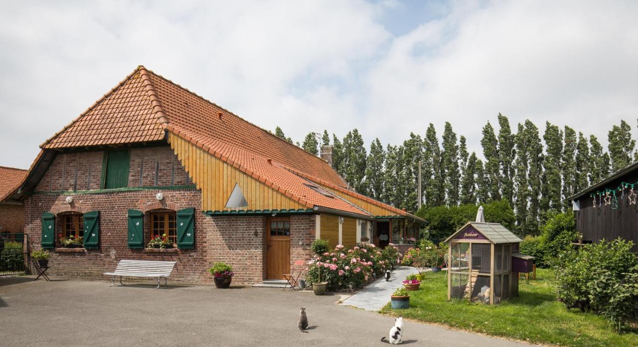 Gite De La Ferme Des Crins Blancs Villa Hazebrouck Bagian luar foto